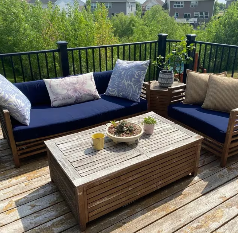 Sunbrella Patio Covers + Foam Insert